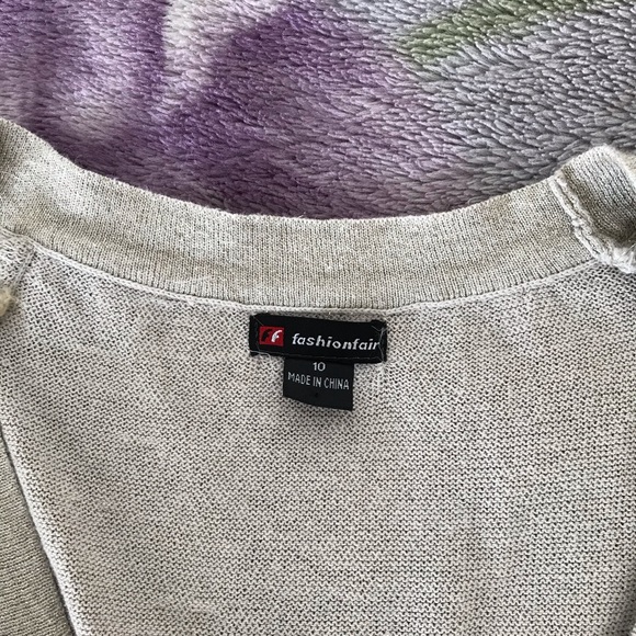 Beautiful Metallic Top by Fashionfair for Women - Picture 5 of 7